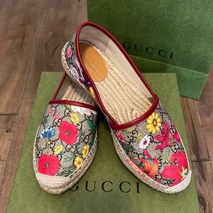 Gucci GG Supreme Espadrilles